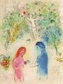 Message Biblique Lithografie Zeitgenosse Marc Chagall